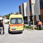 Ambulance service at Kefalonia Hospital. Photo Inkefalonia.gr.