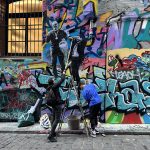 Ange Postecoglou town in Hosier lane Melbourne. 5