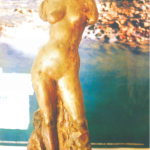 Aphrodite, bronze kalamaras