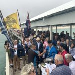 GOCSA – Ceremony at the end of the jetty