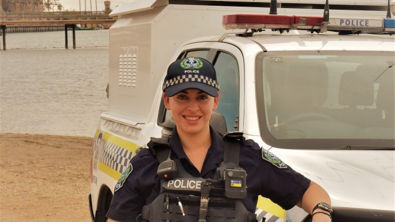 Constable Kyri shares why she joined South Australia’s police force
