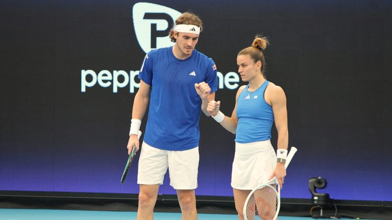Djokovic, Tsitsipas and Sakkari team up for charity match ahead of Australian Open