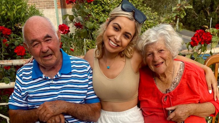 Demi Flokis on how making TikToks with her yiayia Maria keeps them close