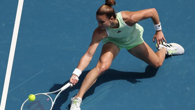 Maria Sakkari defeated in second round of Australian Open