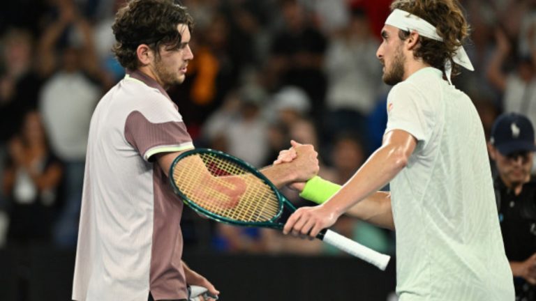 Stefanos Tsitsipas knocked out of Australian Open 