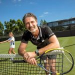 Tennis coach Patrick Mouratoglou at Royal South Yarra on Thursday.CREDITCHRIS HOPKINS