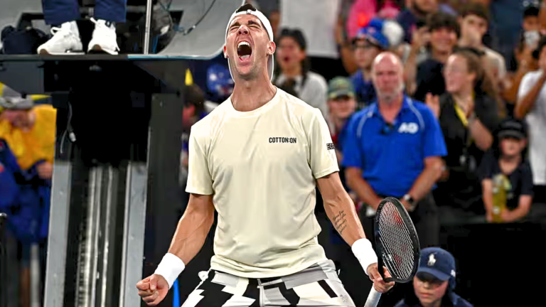 Thanasi Kokkinakis scores biggest Australian Open singles victory in years