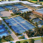 The proposed look for the Mouratoglou Tennis Academy in Australia. Photo tennismajors.com.