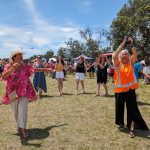 There was plenty of dancing following the Blessing of the Waters