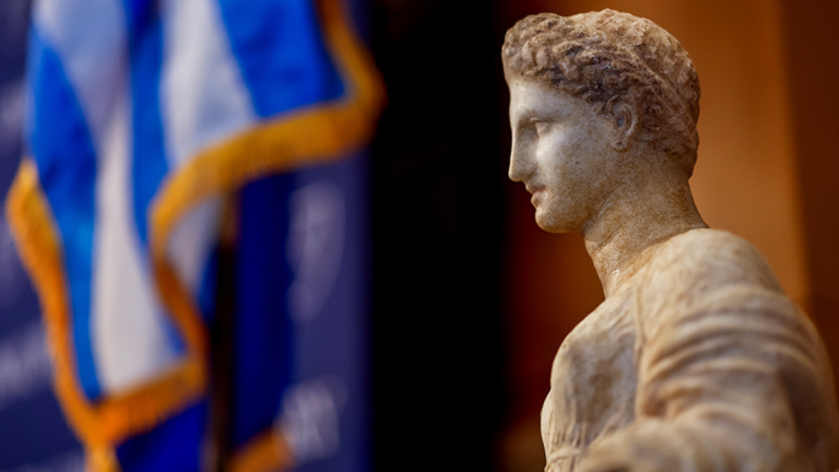 Three stolen ancient artifacts repatriated to Greece