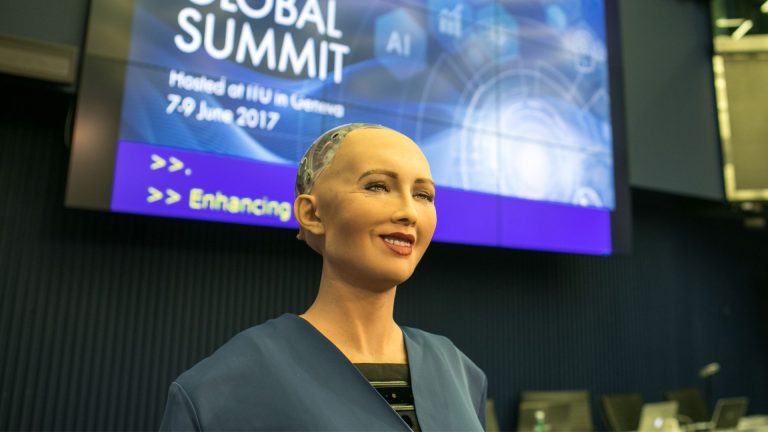 Sophia, the first robot with a passport, to attend conference in Greece