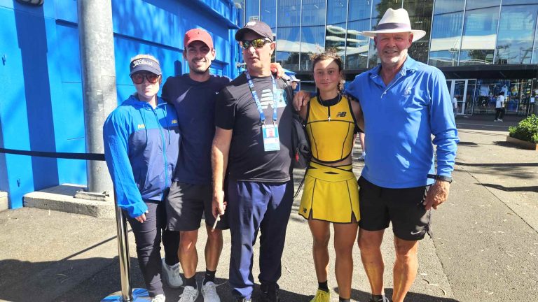 15-Year-Old tennis star Tahlia Kokkinis leaves Australian Open with enriching memories