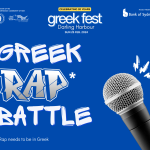 Greek rap battle.