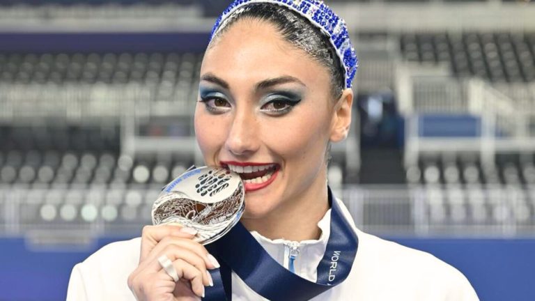 Evangelia Platanioti scores silver at World Aquatics Championships