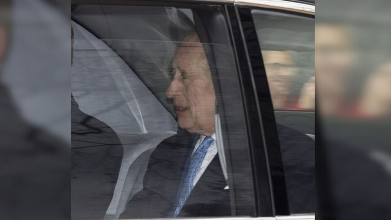 King Charles pays tribute to late King Constantine of Greece with Greek flag tie