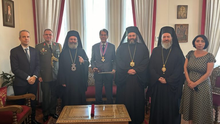 Outgoing Ambassador of Greece in Australia honoured with prestigious Grand Cross