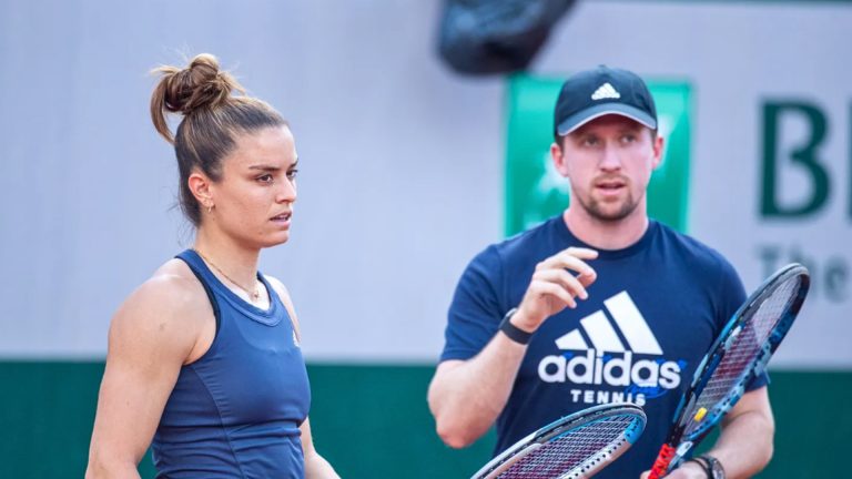 Maria Sakkari and coach Tom Hill end six-year tennis partnership