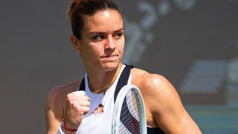 Maria Sakkari secures straight-set win at Dubai Open