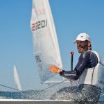 Paul Kontidis continues elite sailing legacy at Adelaide World Championships. Photo Elemesos.