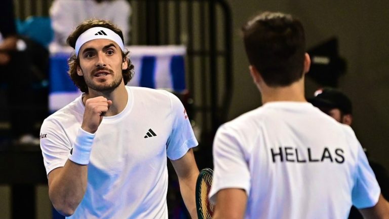 Triumph for Greece over Romania in the Davis Cup 2024