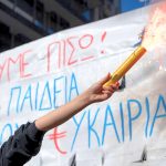 Student protests in Athens turn violent, disrupt exams as debate rages over private universities. Photo Independent.