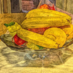 Summer Fruit Bowl (digital art) Alex Litsoudis