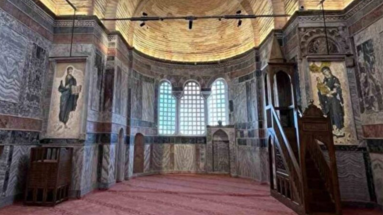 Turkey to open Byzantine Chora Church as mosque