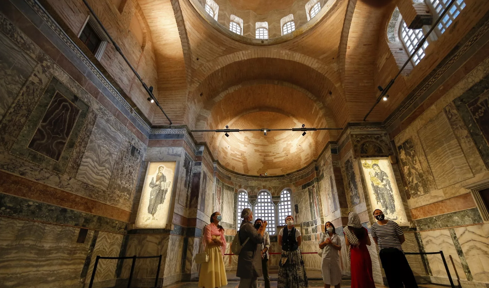 Turkey to convert iconic Byzantine Chora church into mosque. Photo euronews.com.