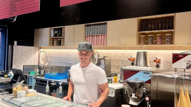 Stelios Birbas opens new homemade gelato bar in Adelaide
