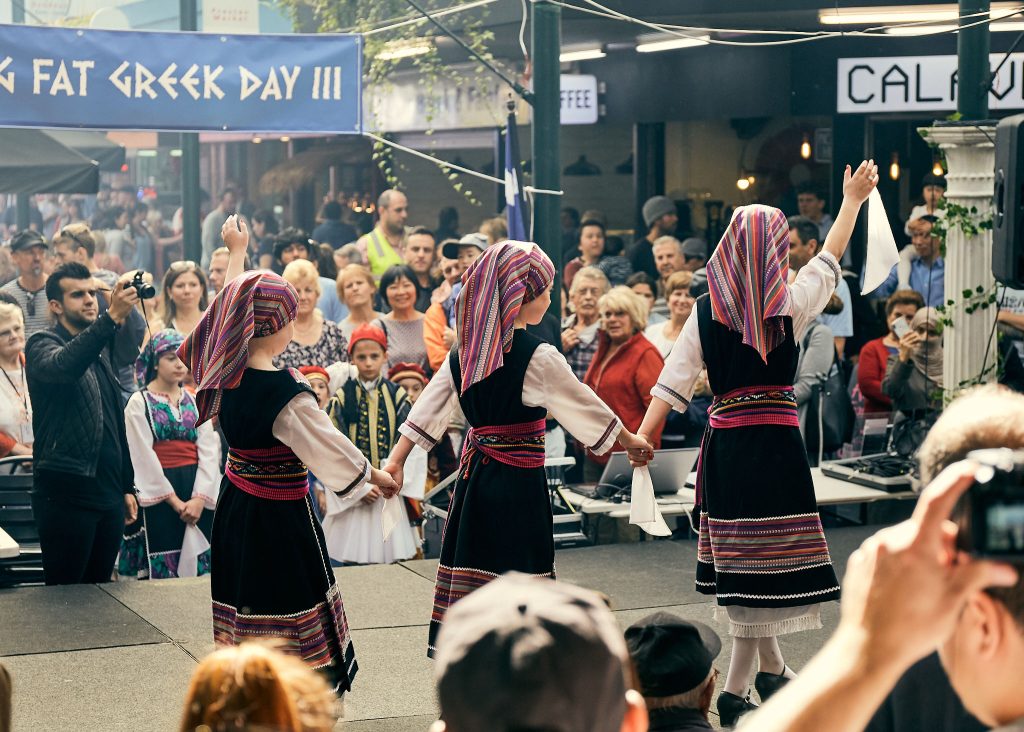 Greek Day at preston market