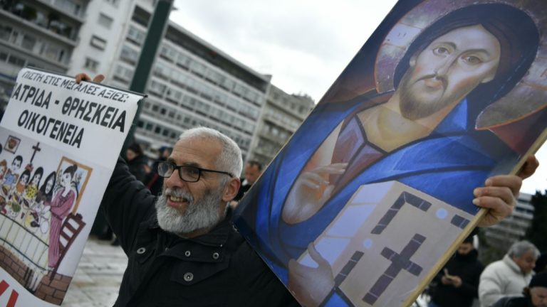 Greek Orthodox church bans lawmakers who backed same-sex marriage in Greece