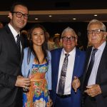 (L-R) George Mastrocostas, Ying Mastrocostas, Bico Athanasas and Denny Palmos. Photo by Glenn Hunt.