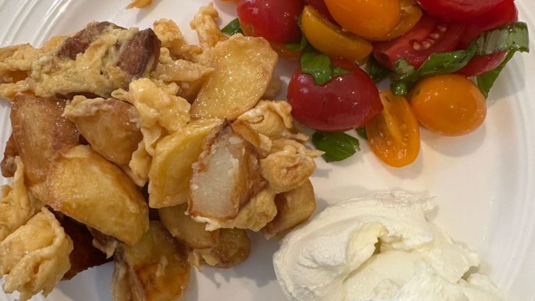 Niki Louca shares her recipe for potato frittata