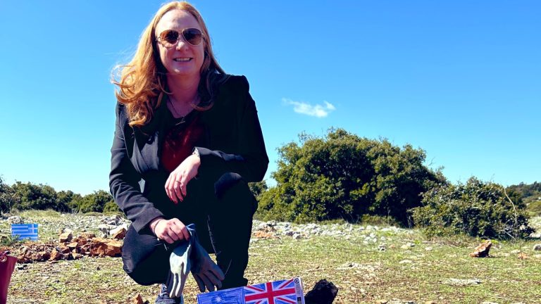 Ambassador of Australia in Greece attends symbolic tree planting ceremony