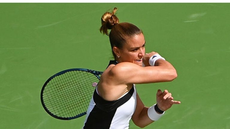 Maria Sakkari overpowers Garcia at Indian Wells