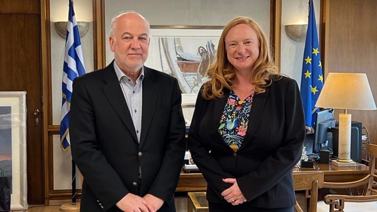 Australian Ambassador meets with Greece’s Minister of Justice