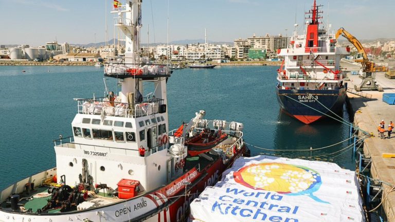 Food aid from Cyprus reaches starving people in northern Gaza