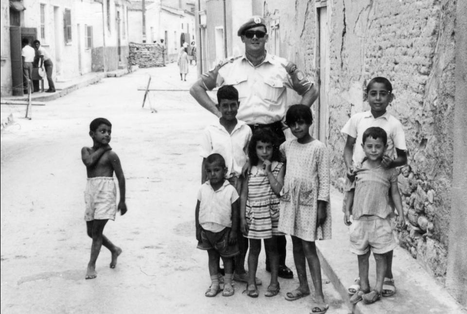 60th anniversary of the United Nations Peacekeeping operations in Cyprus. Photo: AFP.