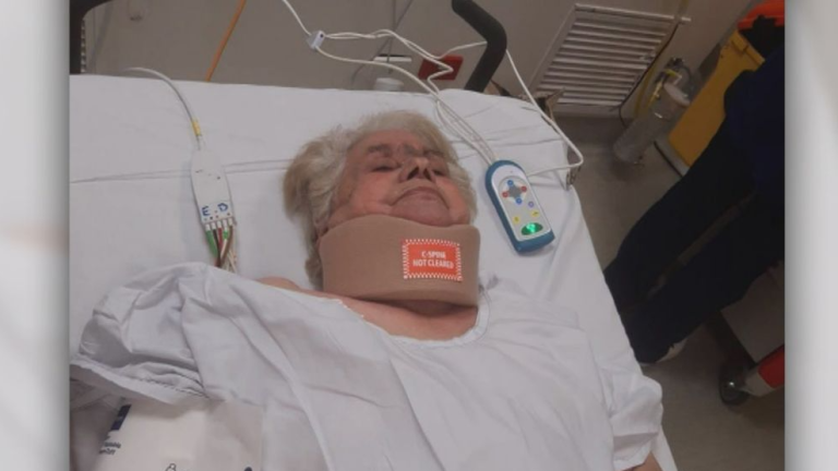 Nicky Panagiotidis saves great-grandson from ceiling collapse in Melbourne