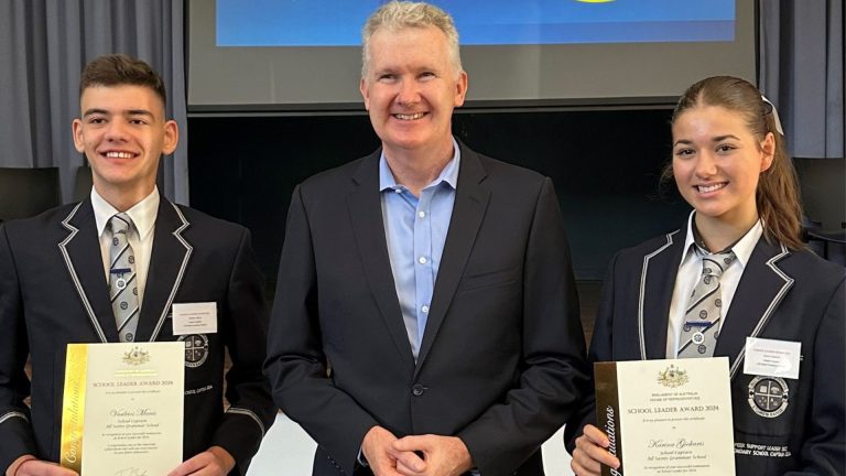 All Saints Grammar students receive Watson School Leadership awards