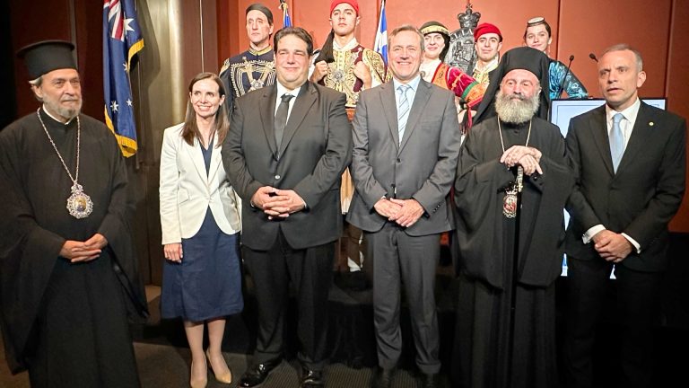 Official reception held for Greek Independence Day at NSW Parliament