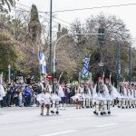 The annual parade of the Armed Forces for Greece’s March 25th Independence Day. Photo Ekathimerini.