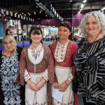 These two young girls were taught a traditional poem about Haloumi by their grandmothers.