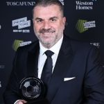 Tottenham Hotspur FC manager Ange Postecoglou has been named Manager of the Year at the 2024 London Football Awards. Photo Daily Mail.