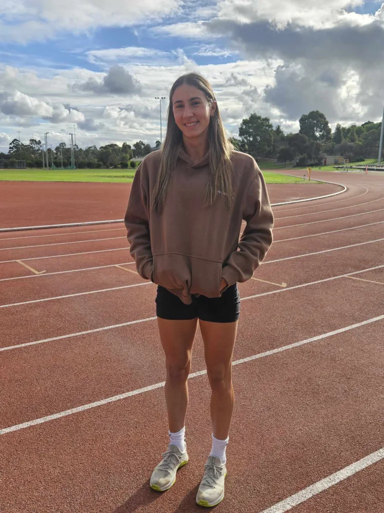 Australian track and field athlete Mikeala Selaidinakos aims to qualify for Paris Olympics