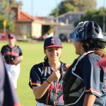 Angela Mourtzios​​​, a 19-year-old university student from Adelaide, South Australia, told The Greek Herald she developed her love for baseball after commencing tee-ball when she was younger. (2)