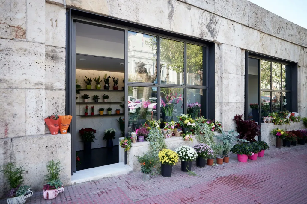 Flower shops of Syntagma Square