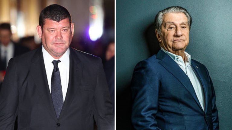 James Packer and Nick Politis bury hatchet after decade-long friction