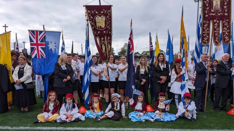 Almost one month later, Melbourne celebrates Greek National Day with parade