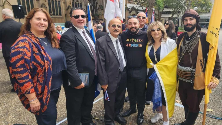 Sydney’s Greek, Armenian and Assyrian communities March for Justice